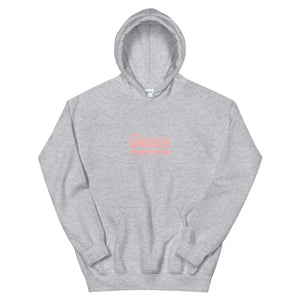 Unisex Hoodie Unique Composition Pink Print