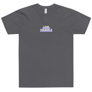 T-Shirt Love Yourself Violet Print