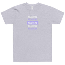 Load image into Gallery viewer, T-Shirt Me Being Me Violet Print