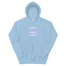 Load image into Gallery viewer, Unisex Hoodie Me Being Me White Print