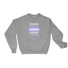 Load image into Gallery viewer, Sweatshirt Me Being Me Violet Print