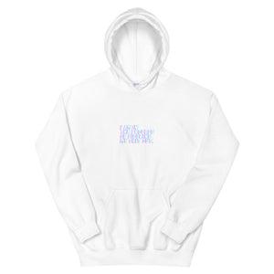 Unisex Hoodie The Process White Print