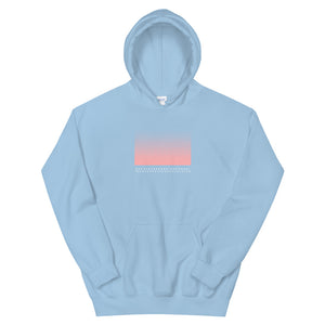 Unisex Hoodie Oxygen White Print